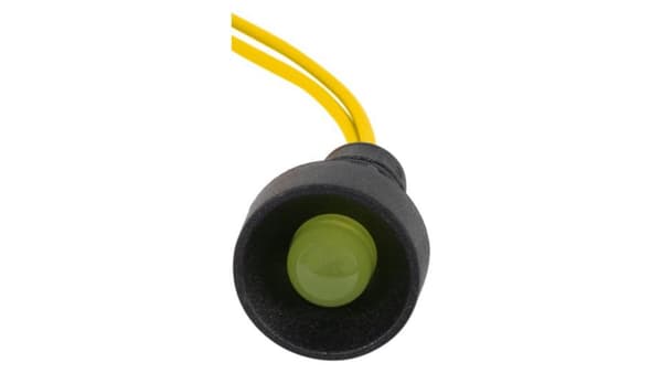 LED-lys fi 10mm, 24V gul/gul F4.0069