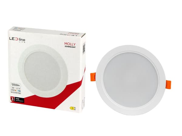 LED line LITE Downlight MOLLY 12W 1250lm 4000K rund
