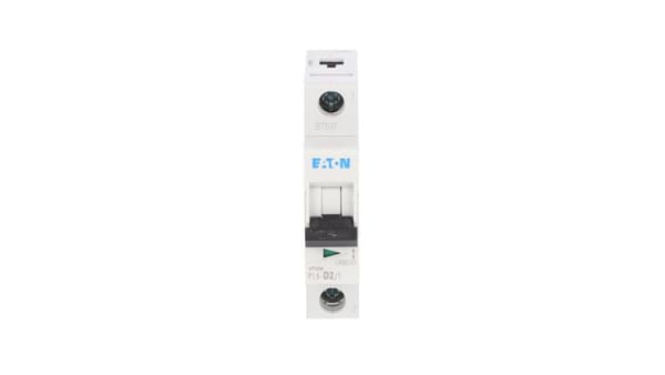 Eaton Strømafbryder 1P D 2A 6kA AC PL6-D2/1 286540