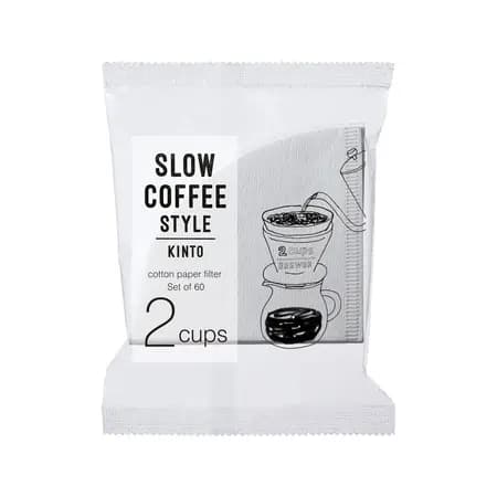 KINTO - SCS - Suodatinpaperit 2 kupille - 60 kpl