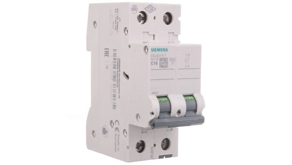 Superlock afbryder 2P C 10A 6kA AC 5SL6210-7