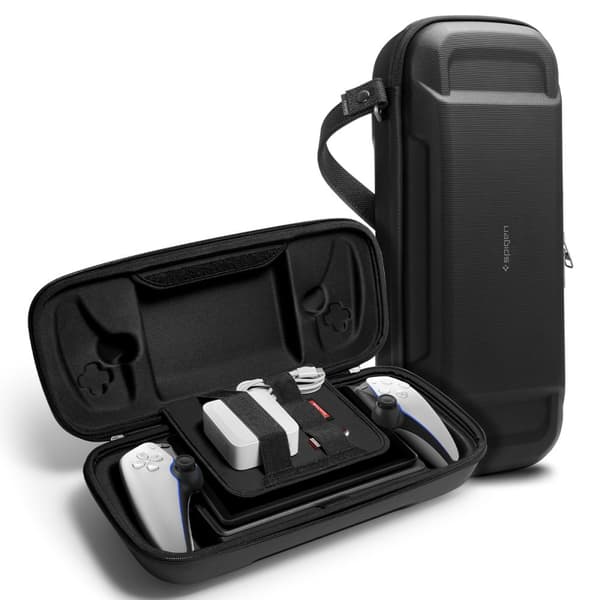 Spigen Rugged Armor PRO Playstation Portal musta/musta AFA07236