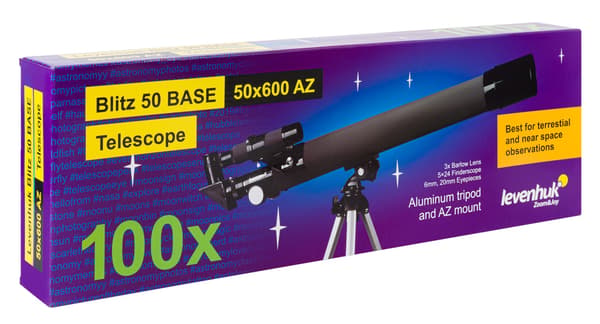 Levenhuk Blitz 50 BASE -teleskooppi