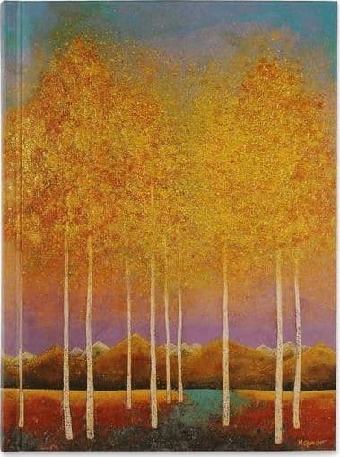 Hæftet notesbog Aspen