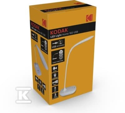 Taskulamppu Kodak LED ladattava lamppu 160