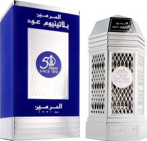 Unisex Parfym Al Haramain 100 ml 50 Years Platinum Oud