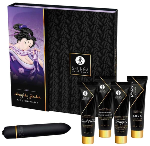 Naughty Geisha - Seksisetti Shunga (5 pcs)