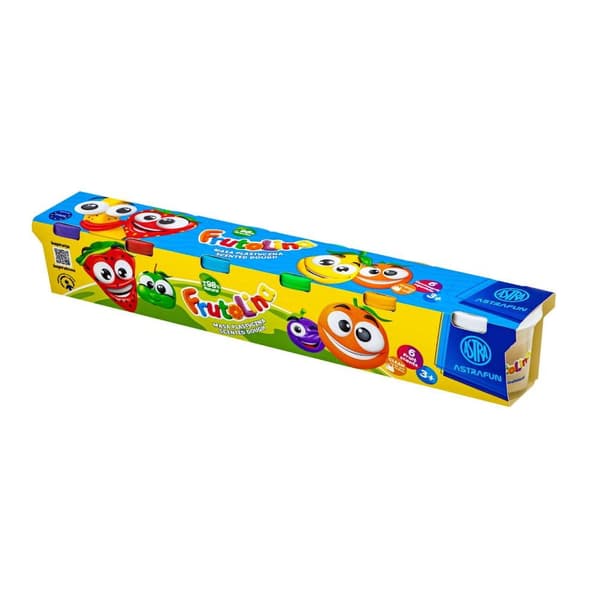 Plastmasse Frutolina sæt 100g x 6stk ASTRA FUN