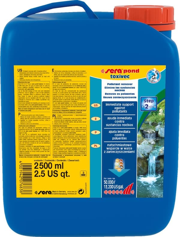 Sera Pond toxivec 2.500 ml