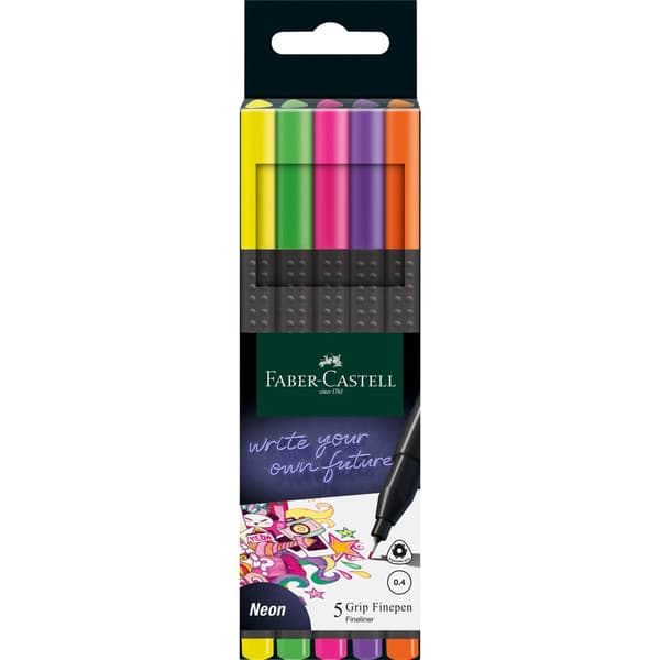 Grip Finepen neon (Kartonemballage)