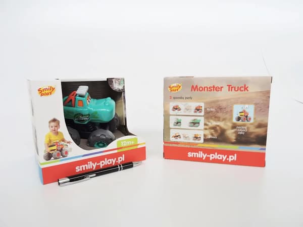 SMILY Auto, monstertruck, 12m+, krokodille, gokart.