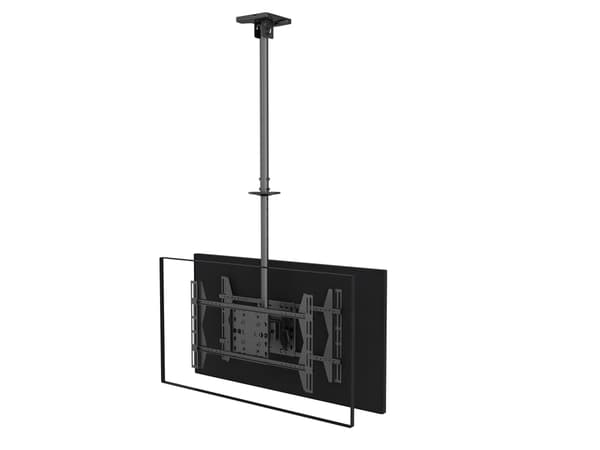 Equipyc loftbeslag 39\"-75\"/2TFT hver 40 kg 2 vippeled. Sort