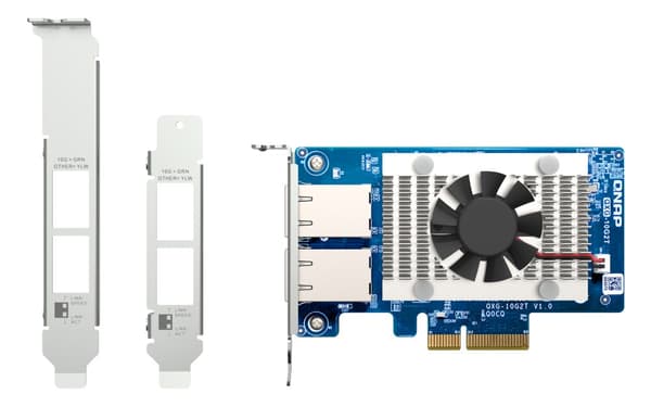 QNAP QXG-10G2T Internt Ethernet-netværkskort 10000 Mbit/s