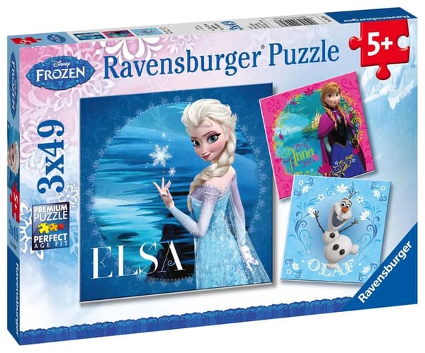 Disney Frost 2 pussel 3x49 bitar