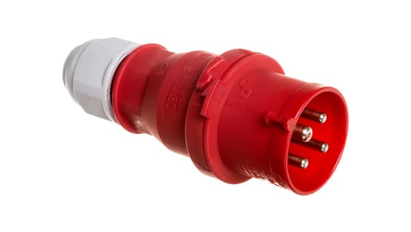 Bärbar stickpropp 16A 4P 400V 6h IP44 MULTI-GRIP Quick-Connect 2130