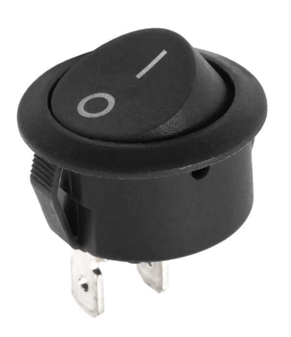 Stikforbindelser kravekontakt rund R5 0-1 sort 6A/250V