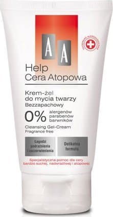 AA HELP Atopisk Hud Creme-gel til ansigtsrens 125ml