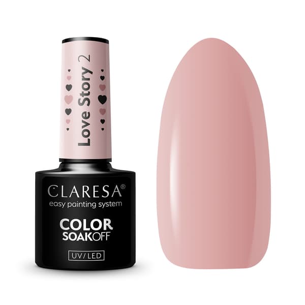 CLARESA geelilakka LOVE STORY 2 - 5g