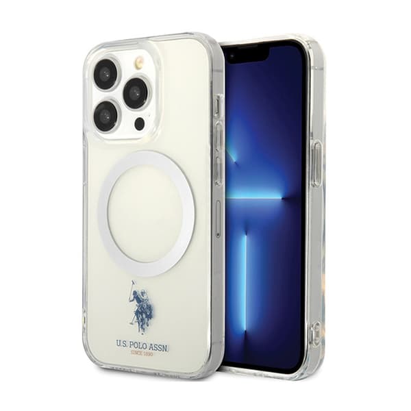 US Polo USHMP15XUCIT iPhone 15 Pro Max 6,7\" transparent Collection MagSafe