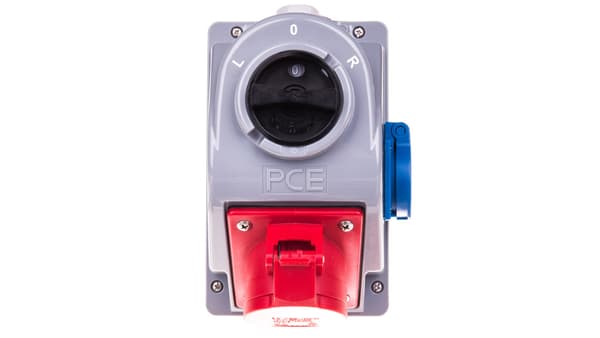 Installationssats med uttag 16A 5p (L-0-P) COMBO-POL 960615511W