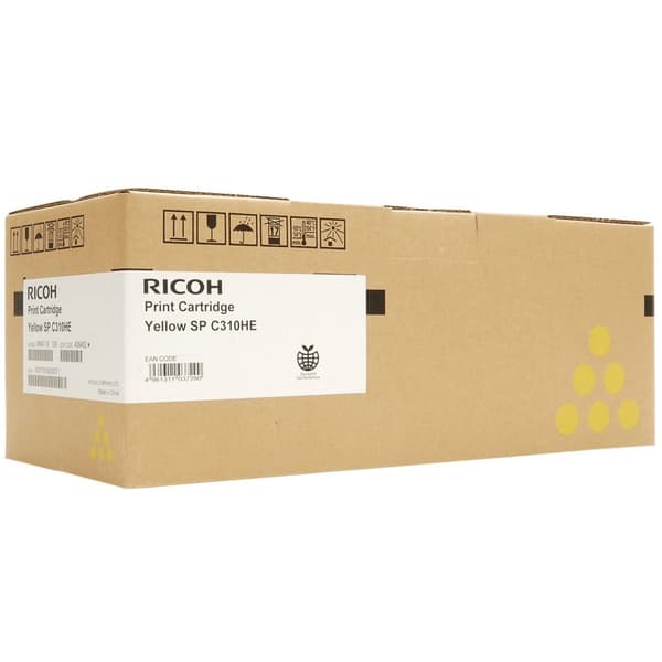 Ricoh - gul - original - tonerpatron