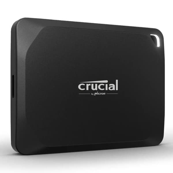Crucial ulkoinen kiintolevy X10 Pro - 4 TB - USB 3.2 Gen 2 - musta