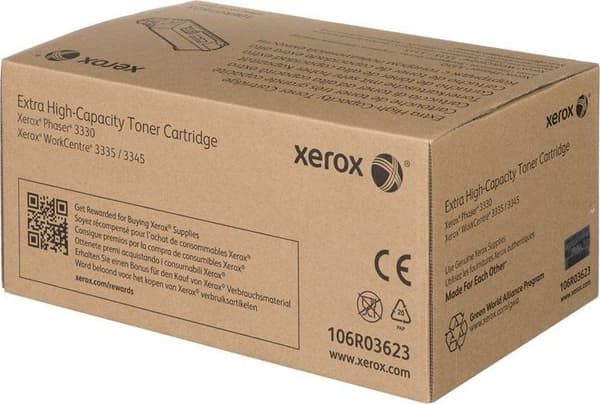 Xerox Toner DMO Phaser 3330 Sort (106R03623)(15k)