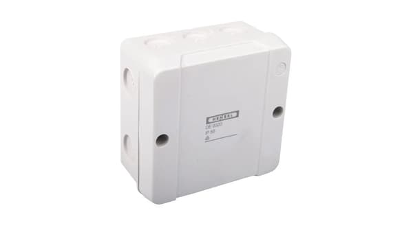 Hensel Fastener Box 88x88x48mm grå - DE 9320 Z