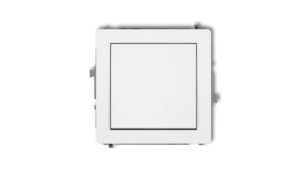DECO Enpolet koblingsmekanisme, mat hvid 25DWP-1