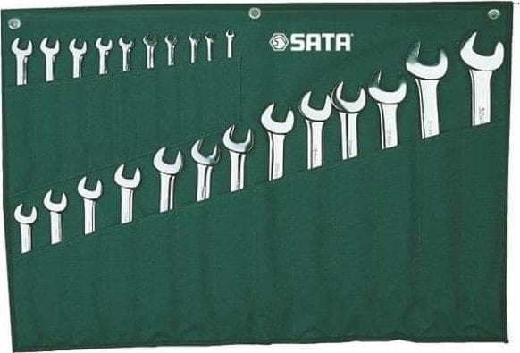 SARJA LAAKAPÄÄ- JA SILMUKKA-AVAIMIA 23kpl 6-32mm SATA®