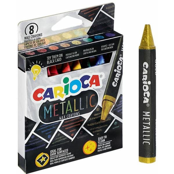 Carioca metallic blyanter 8 farver