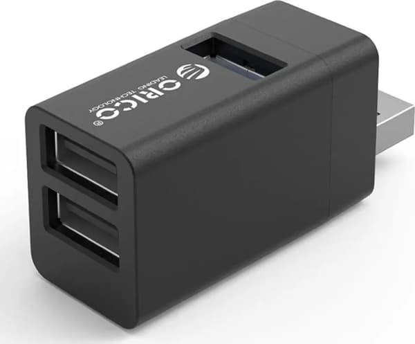Orico Mini USB 3.0 Hub 3 porte uden kabel