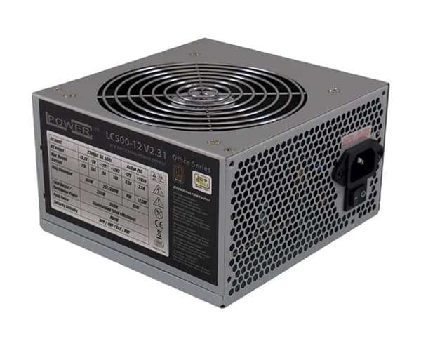 LC Power -virtalähde Office Series LC500-12 V2.31 - 80 PLUS Bronze - 400 W