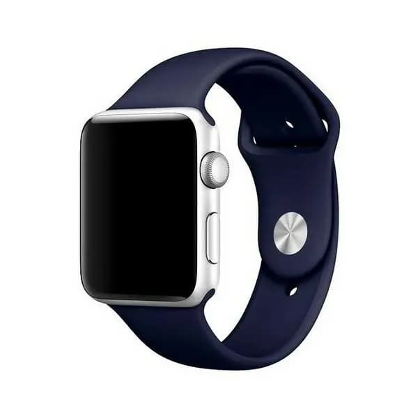 Mercury Strap Silikon Apple Watch 38/40/41 mm blå/marinblå