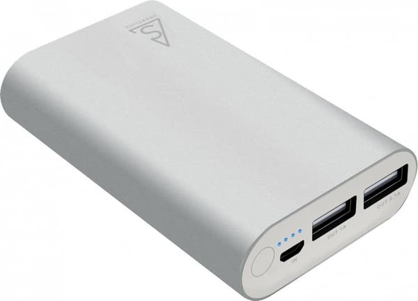 Powerbank Holdit Smartline 7500 mAh Sølv