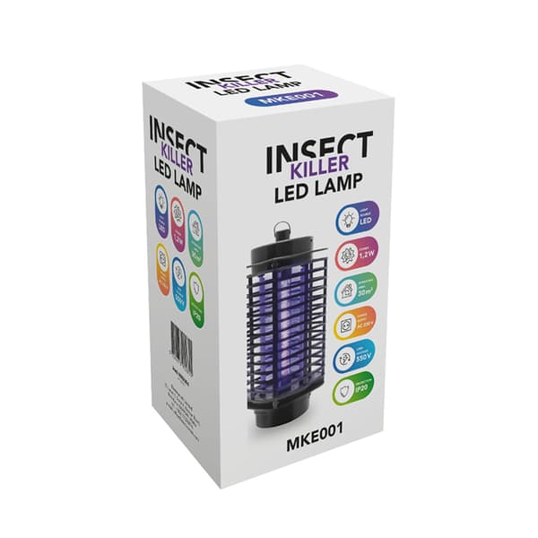 Insektslampa 1.2 W MKE001 DPM