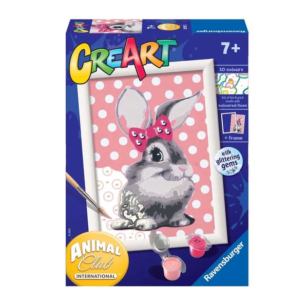 CreArt for Kids: Sød Kanin