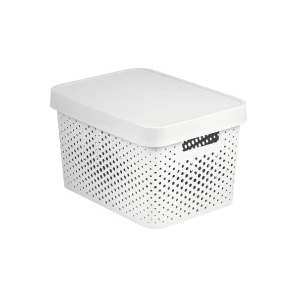 Azure-säiliö kannella Infinity 17L valkoinen