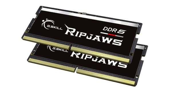 G.Skill RAM Ripjaws - 32 GB (2 x 16 GB Kit) - DDR5 4800 SO-DIMM CL40