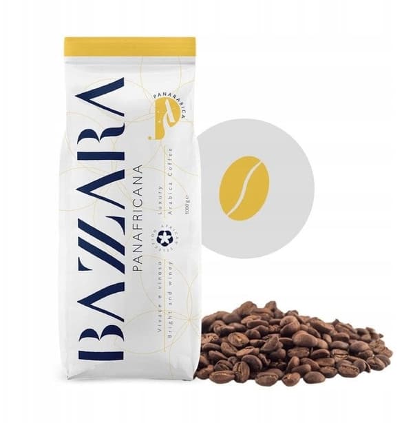 Bazzara Luxury Blend Panafricana hela kaffebönor 1kg
