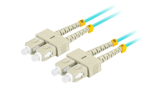 Lanberg lys tilstand MM SC/UPC - SC/UPC 5.0m turkis