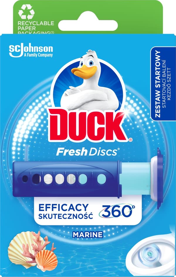 GELSKIVOR MED APPLIKATOR A6 DUCK FRESH MARINE