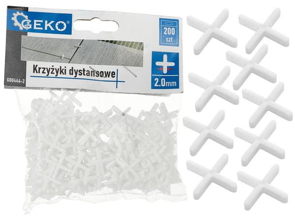 Afstandsstykker - 2,0 mm - op.200 stk (100)