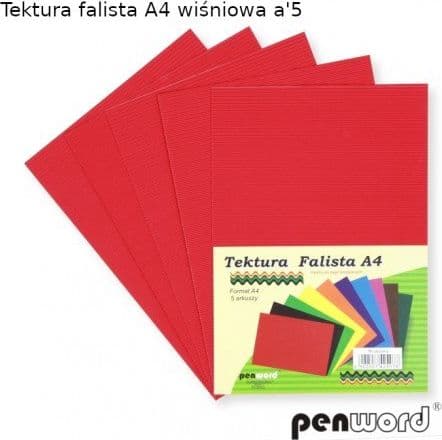 A4 wellpapp turkos 5st