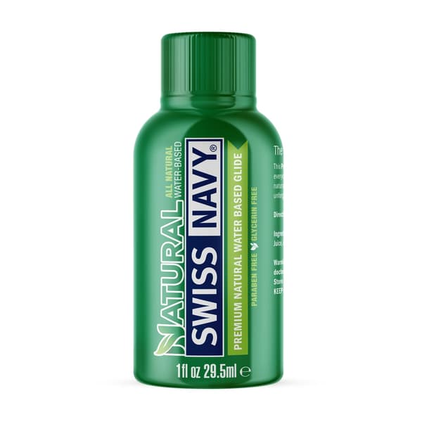 Swiss Navy Natural Intimate Glidmedel Aloe Doft 30 ml Vattenbaserat