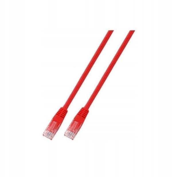 Patchkabel SecurityNet UTP kat.6 rød 0,25m PVC PC-6UTPPVC-RD0.25