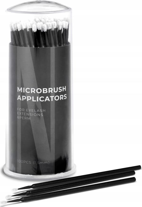 Nanolash_Microbrush mikroapplikaattorit ripsille 1,5mm 100kpl.