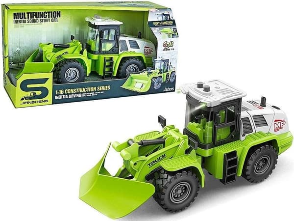 Bulldozer 1:16 lys og lyd