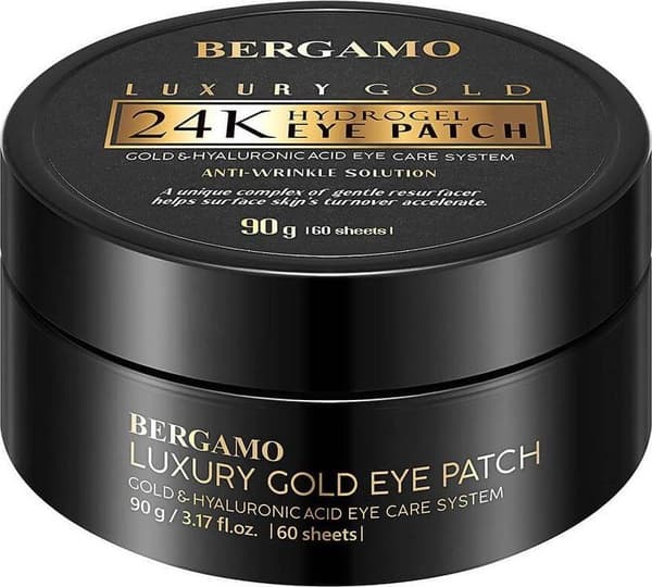 Bergamo_Luxury Gold hydrozelle ögonkuddar 60st