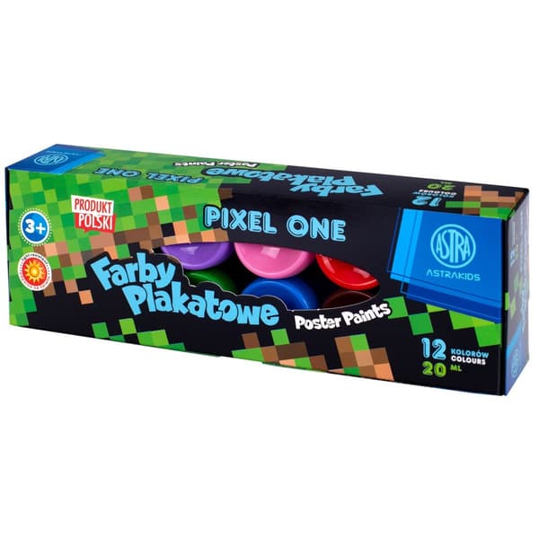 Affischfärger Pixel One 12 färger 20 ml 301221006